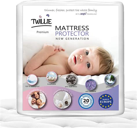 Twillie Prot Ge Matelas X Cm Imperm Able Et Respirant Al Se