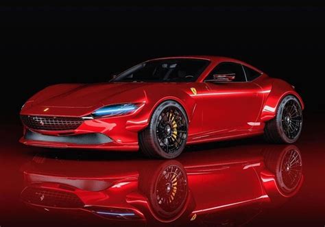 Ferrari Roma Un Progetto Digitale Immagina La Versione Widebody