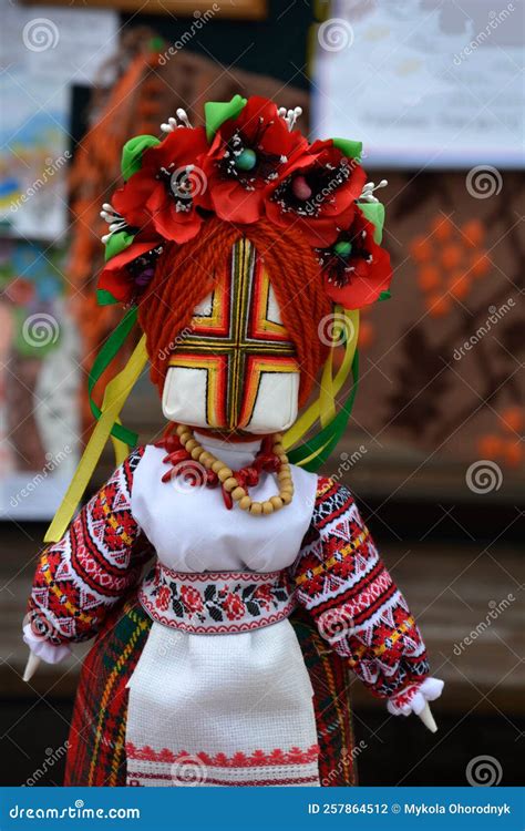 Ukrainian Traditional Motanka Doll Stock Photo Image Of Fashion