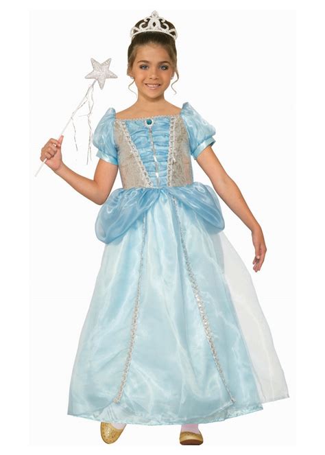 Girls Frost Fairy Princess Costume - Princess Costumes