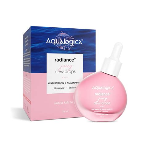 Buy Aqualogica Radiance Juicy Dew Drops With Watermelon And Niacinamide