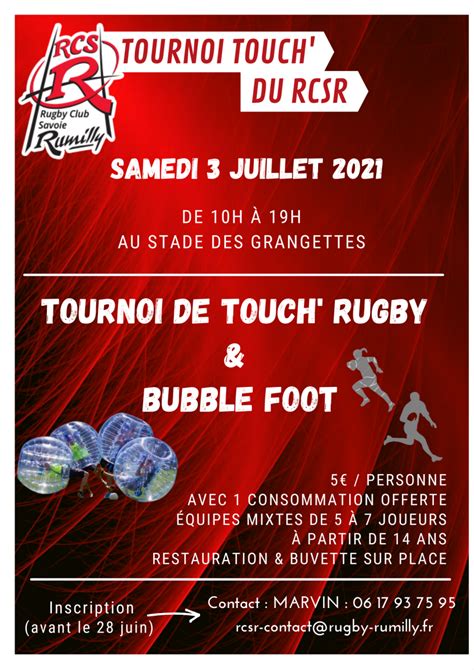 Tournoi De Touch Rcsr Rcsr Site Officiel Du Club De Rugby De