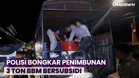 Polresta Padang Bongkar Penimbunan 3 Ton BBM Bersubsidi Begini