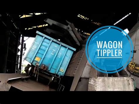 Coal Unloading By Wagon Tippler In Thermal Power Plant Bktpp Coal