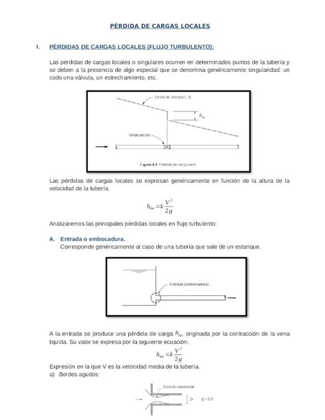 Docx P Rdida De Cargas Locales Resumen Dokumen Tips