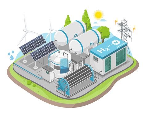 Hydrogen Power Plant Diagram