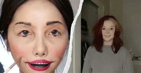 Tiktok S Uncanny Valley Makeup Is Perfect For These Occasions En