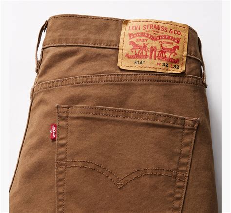 514™ Straight Fit Mens Jeans Brown Levis® Ca