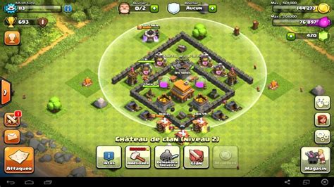 Une Petite Attaque De GDC Clash Of Clans YouTube