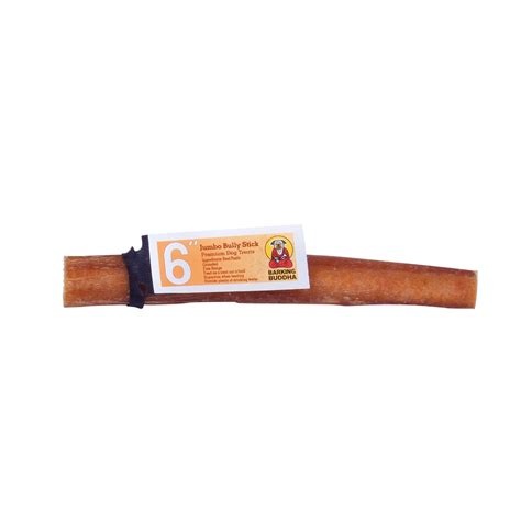 Barking Buddha Jumbo Bully Stick 6 Inch Dog Chew Anaheim Feed And Pet