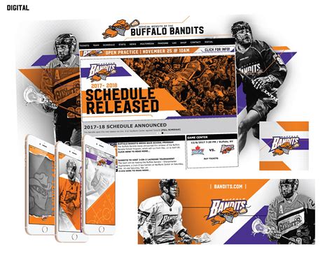 Buffalo Bandits 2017 2018 Campaign On Behance