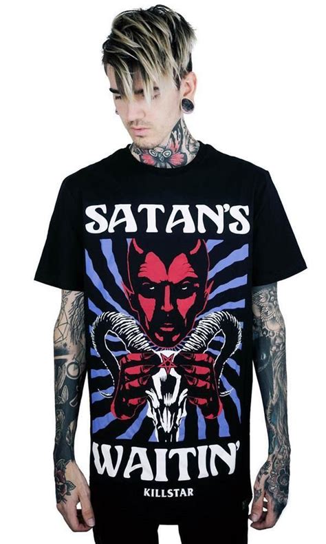 Killstar Satan T Shirt T Shirt Satanic Clothing Hypebeast Streetwear