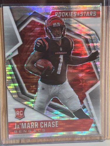 Ja Marr Chase Rookie Card Pulsar Prizm 2021 Panini Rookies And