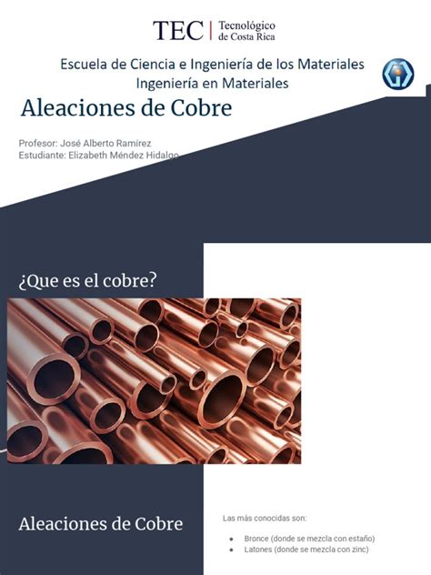 Aleaciones De Cobre Cobre Latón