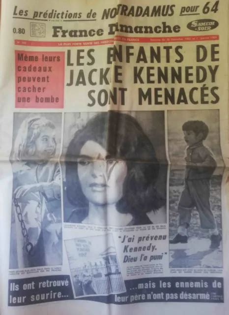 France Dimanche Jackie Kennedy Sophia Loren Eur