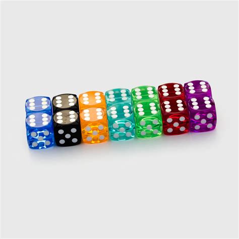 Precision Dice Pair Sizes 127mm 12” 143mm 916” Or 16mm 58