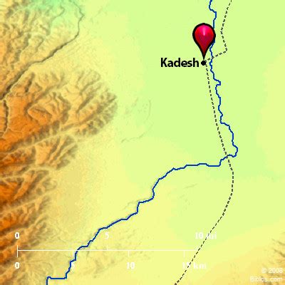 Bible Map: Kadesh