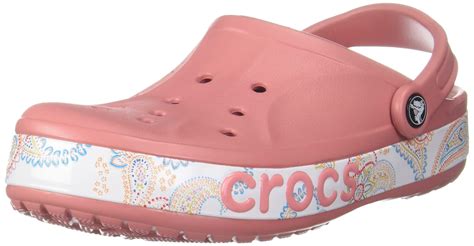 Crocs Synthetic Bayaband Bandana Print Clog Blossom Unisex Men Women