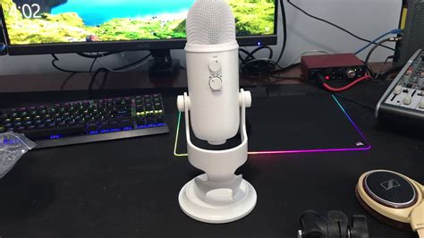 Unboxing Of The Blue Yeti Whiteout Usb Youtube