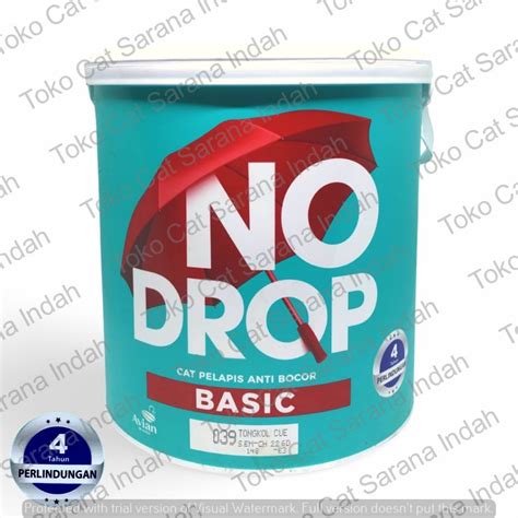 Jual No Drop Basic Ready Mix Kg Kg Kg Avian Cat Pelapis Anti