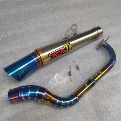 Exhaust Daeng Sai Conical Open Spec Pipe Muffler For Mio Sporty Mio