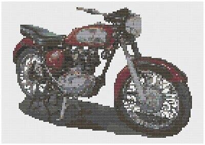 Motorbike Cross Stitch Kits For Sale Ebay