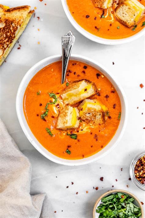 Creamy Vegan Tomato Soup Eat With Clarity