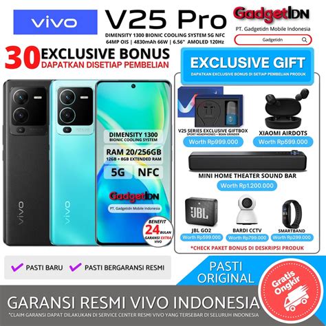 Jual Vivo V Pro G Nfc Gb Gb Gb Extended Ram Garansi