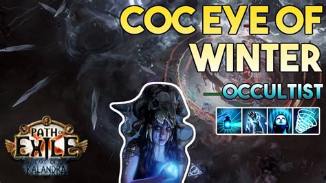 3 19 CoC Eye Of Winter Build Occultist Lake Of Kalandra Path Of