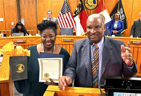 Cumberland County Board Of Commissioners Honors One Of Fayettevilles