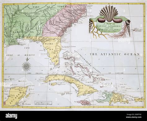 Old Map Of North Carolina Hi Res Stock Photography And Images Alamy