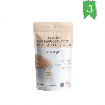 Naturiga Organik Karnıyarık Otu Tohumu Tozu 100g x3 Nisa Organik Market