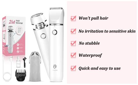 Cayzor Bikini Trimmer And Shaver For Women In Wet Dry Electric