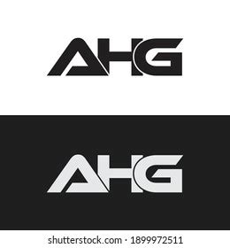 Ahg Letter Logo Design Vector Stock Vector (Royalty Free) 1899972511 ...