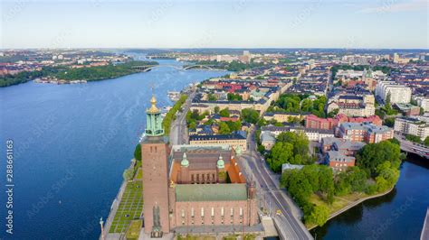 Stockholm Sweden Stockholm City Hall Stockholms Stadshus Built In