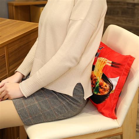 3d Print Ramen Noodle Pillow With Blanket Usamerica Shop