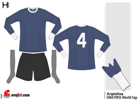 Kit Design By Eroj 1962 Argentina Home E Away