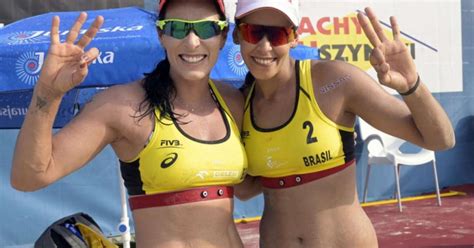 Ágatha e Duda vencem Carol e Maria Elisa e faturam o bronze em Varsóvia