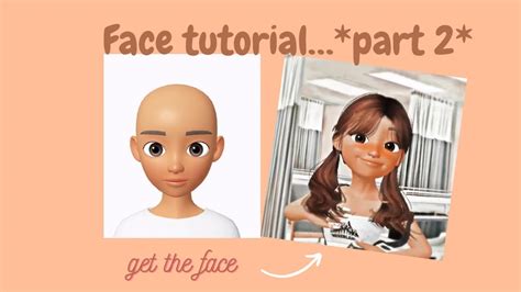 Face Tutorial Updated Zepeto Youtube