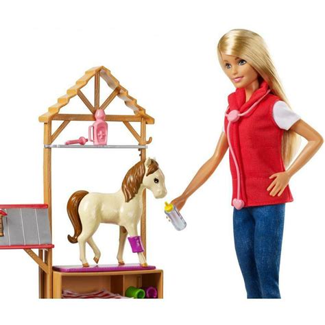 Barbie Sweet Orchard Farm Doll And Vet Playset