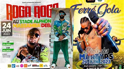 Fally Ipupa Arbitre Na Bango Ya Le Juin Roga Roga Na Ferre Gola Mais