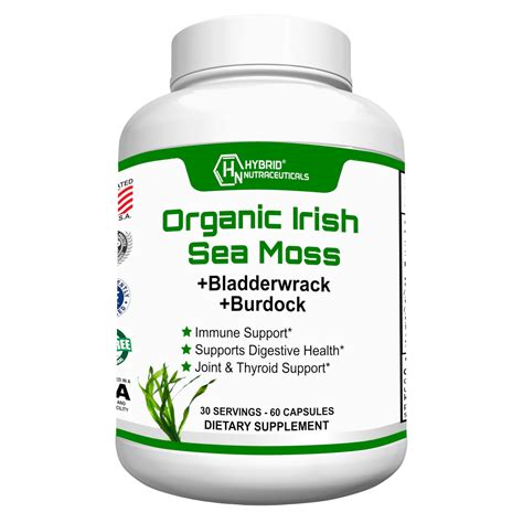 Organic Irish Sea Moss Hybrid Nutraceuticals