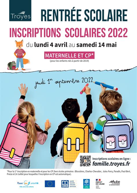 Ville de Troyes on Twitter RENTRÉE SCOLAIRE 2022 OUVERTURE DES