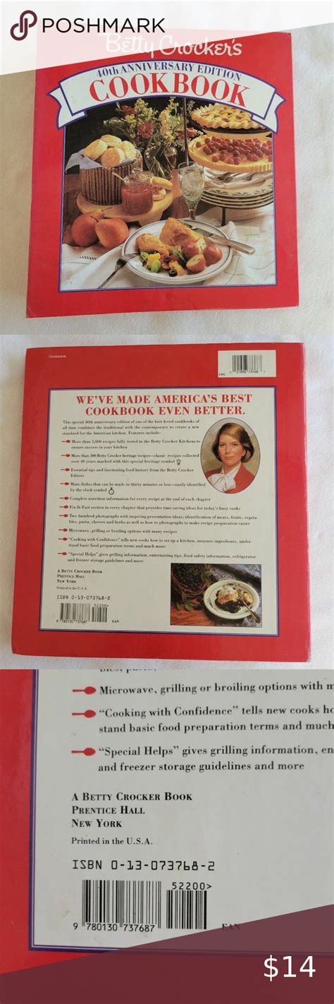 Betty Crocker Collectible Cookbook in 2023 | Betty crocker, Classic ...