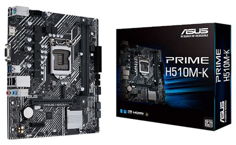 Купить Материнская плата Asus PRIME H510M-K (s1200, Intel H510) с ...