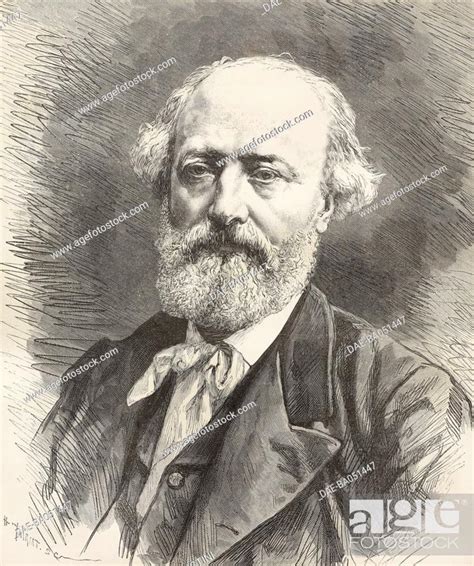 Portrait Of French Architect Eugene Viollet Le Duc