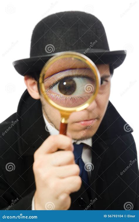 Glass Holmes Magnifying Sherlock Stock Images - 578 Photos