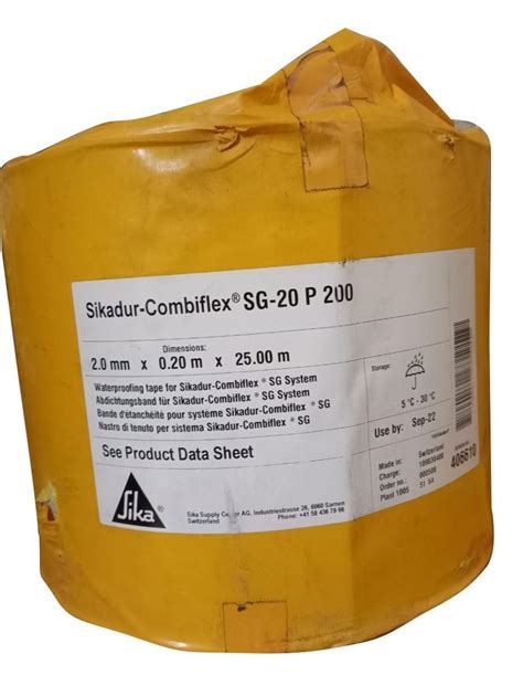 Sika Sg 20 P 200 Sikadur Combiflex Expansion Joint Sealing At Best