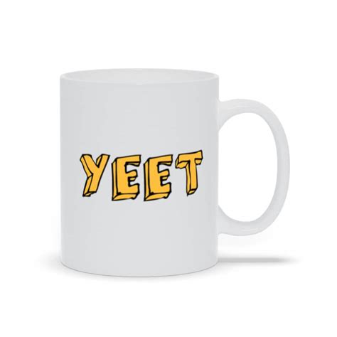 Yeet Mug Ceramic Vine Mug Funny Meme Cup For Coffee Tea Office T