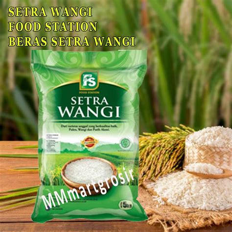 BERAS SETRA WANGI FOOD STATION 5KG Lazada Indonesia